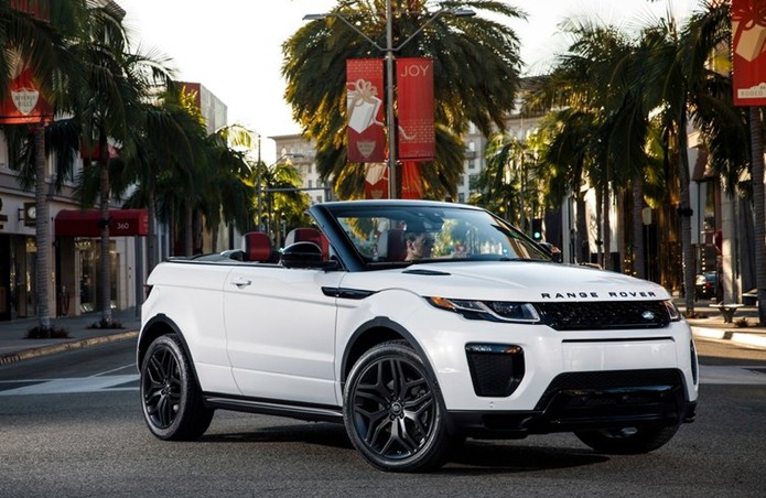 land rover evoque conversivel