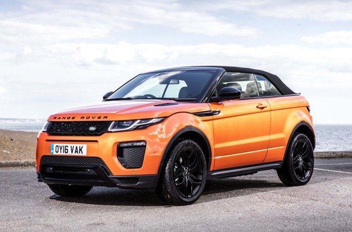 land rover evoque conversivel