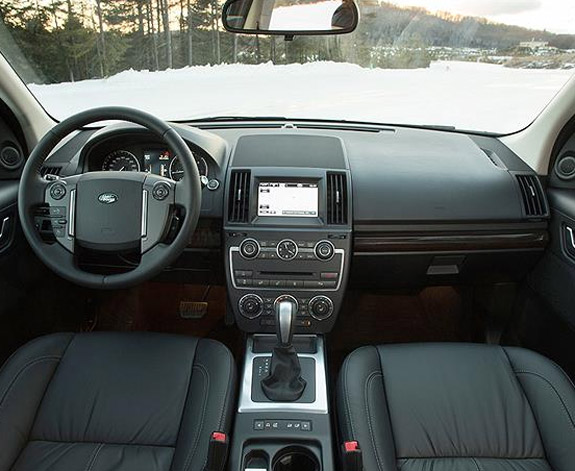 novo land rover freelander interior