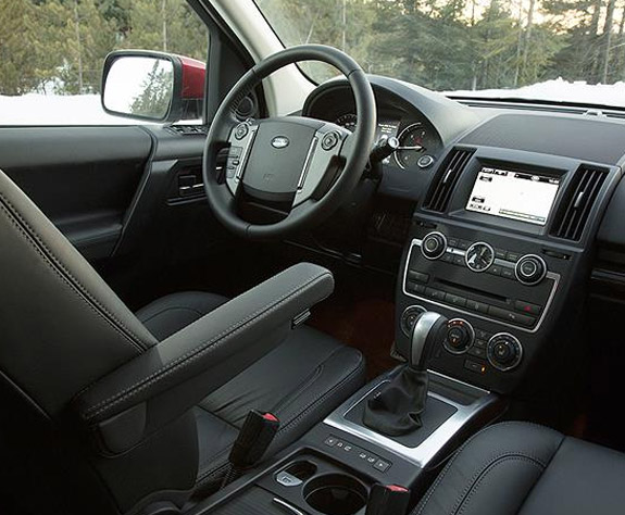 land rover freelander interior