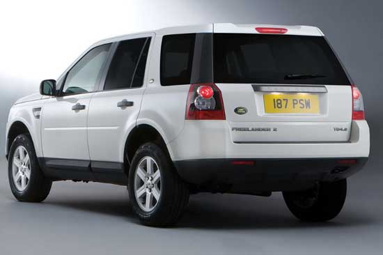 land rover freelander 2 white black