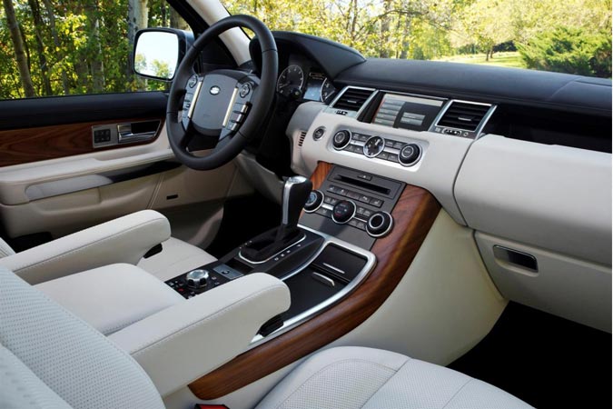 interior land rover range rover sport