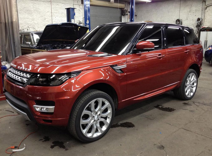 novo range rover sport