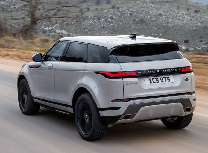 novo range rover evoque 2020 traseira