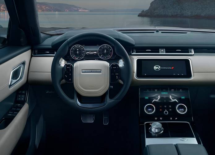 range rover velar sv 2020 interior painel