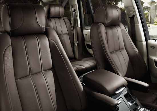 interior do range rover