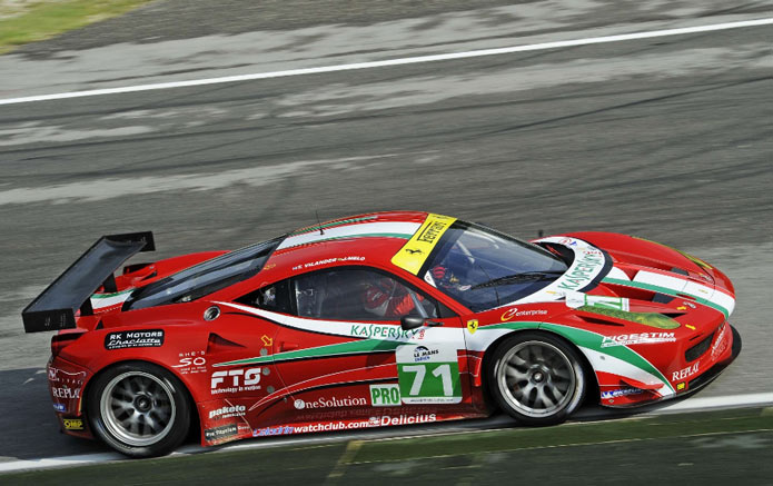 jaime melo le mans series imola 2011 ferrari 458 italia gt