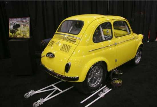 fiat 500 dragster