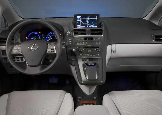 interior lexus hs 250h