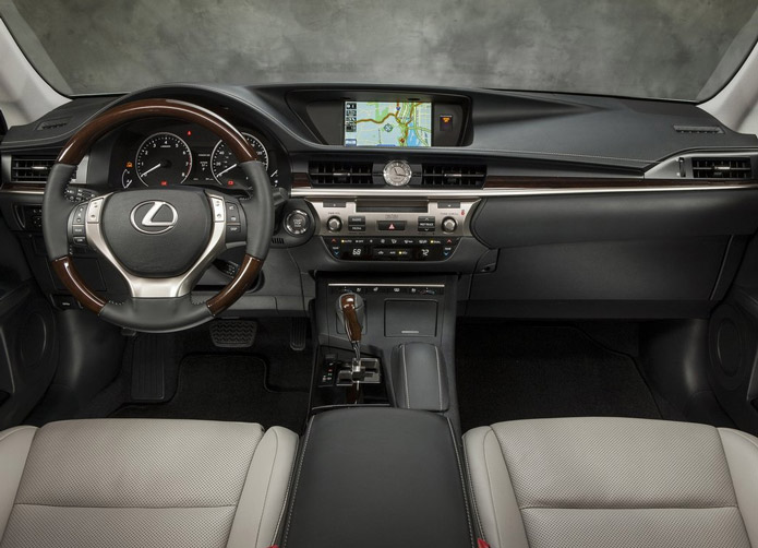 interior novo lexus es350 2013