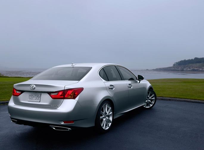 lexus gs 350 2012 traseira - rear view