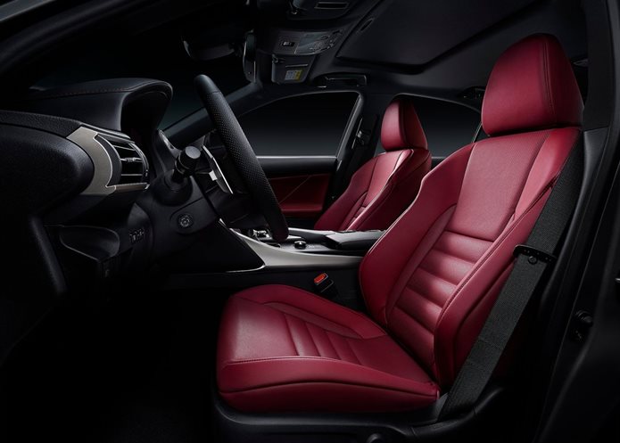 lexus is 2017 interior bancos