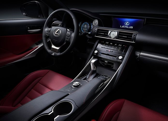 lexus is 2017 interior