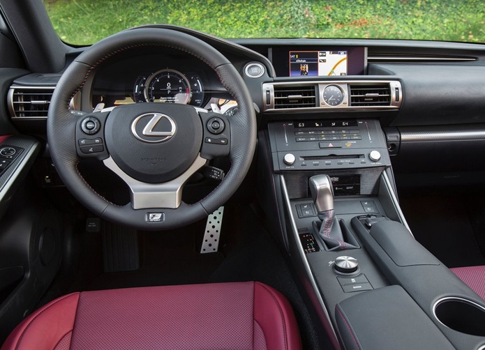 lexus is f sport 2016 interior