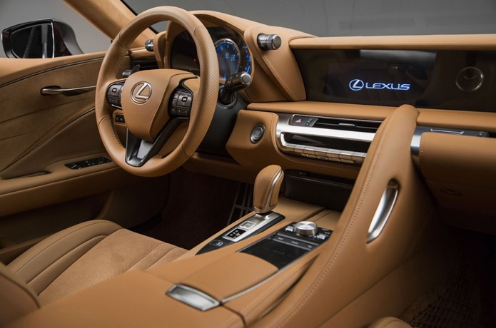 lexus lc 500 interior