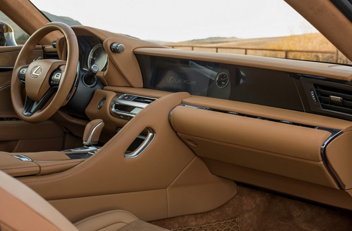 lexus lc 500 interior