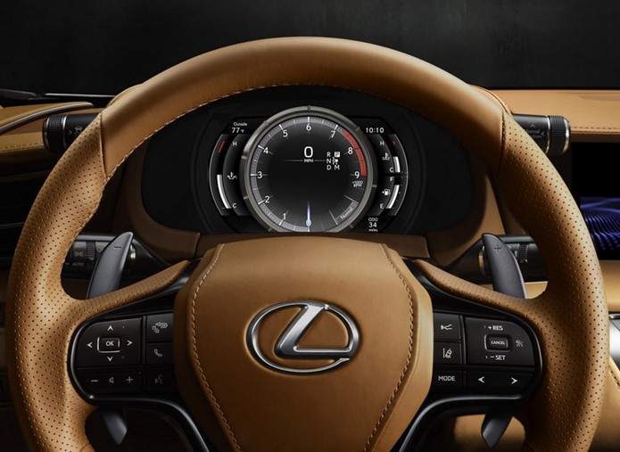 lexus lc 500 interior painel mostradores