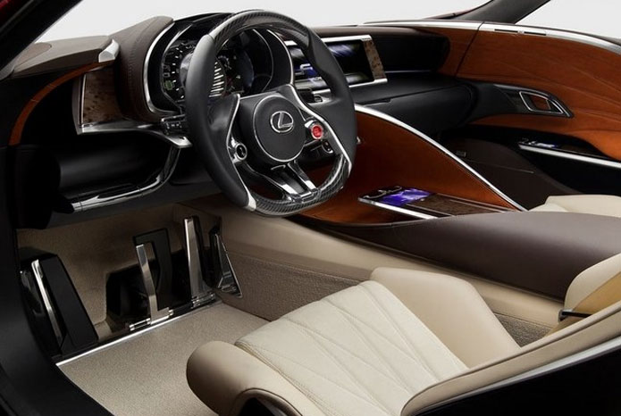 lexus lf-lc concept interior