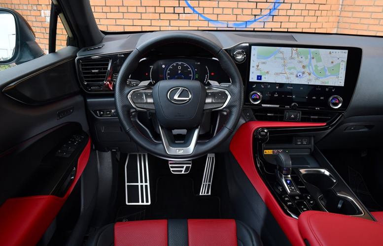 lexus nx 350h 2023 interior