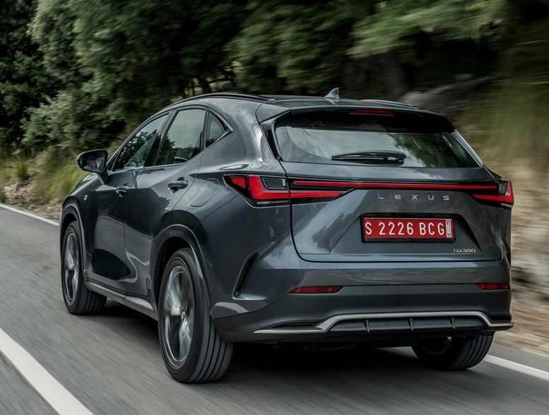 novo lexus nx 2023