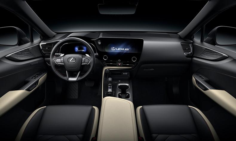 lexus nx 350h 2022 interior painel