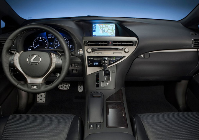 interior lexus rx f sport 2013