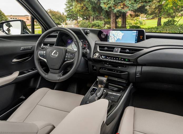 lexus ux 250h interior