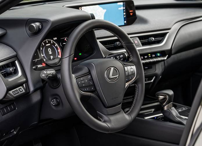 lexus ux interior painel