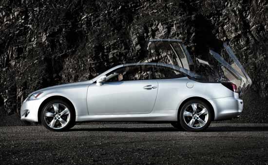 lexus is convertible 2010