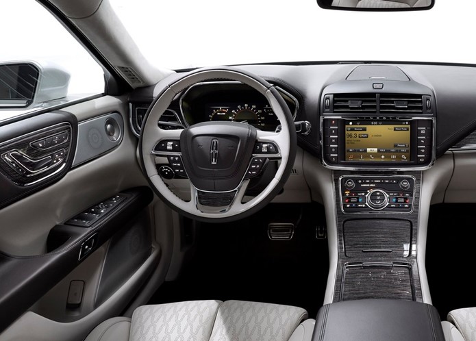 lincoln continental 2017 interior