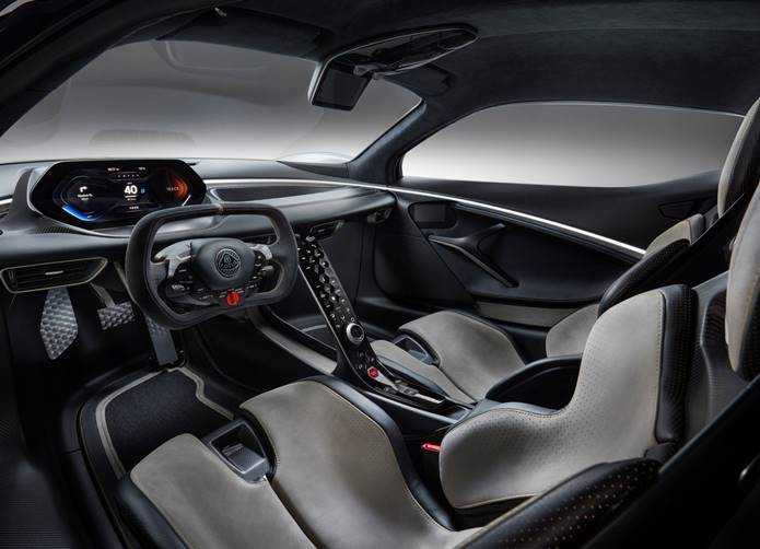 lotus evija interior