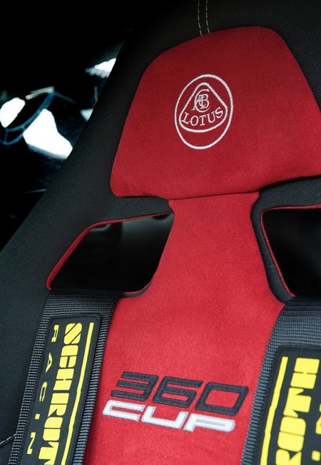 lotus exige 360 cup bancos seat