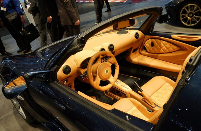 lotus exige s roadster interior