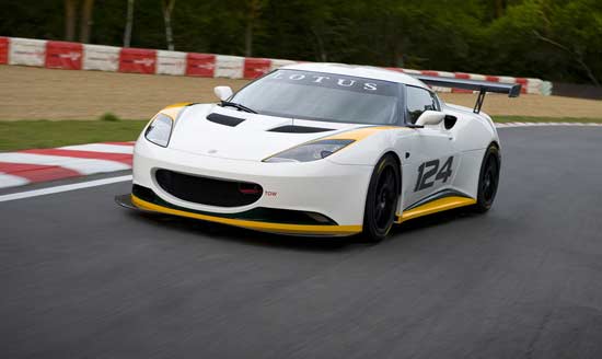 lotus evora 124 race car