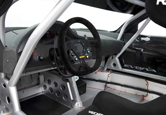 interior lotus evora 124 race car