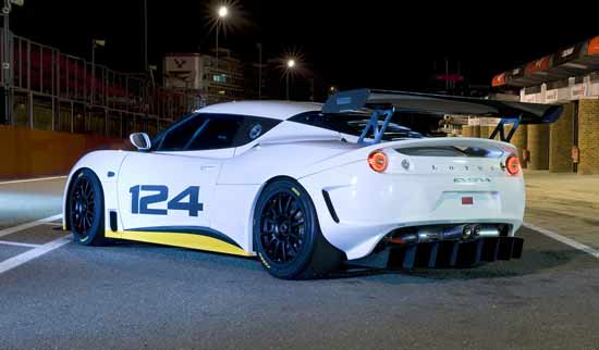 lotus evora 124 race car