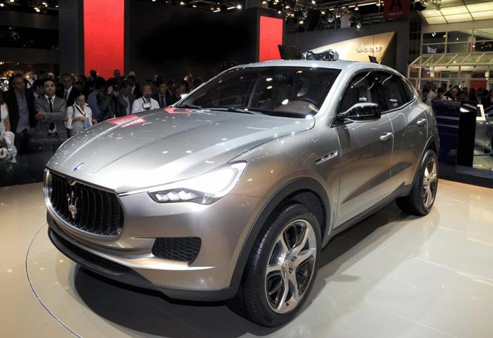 maserati kubang concept frankfurt 2011