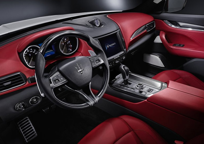 novo maserati levante 2017 interior