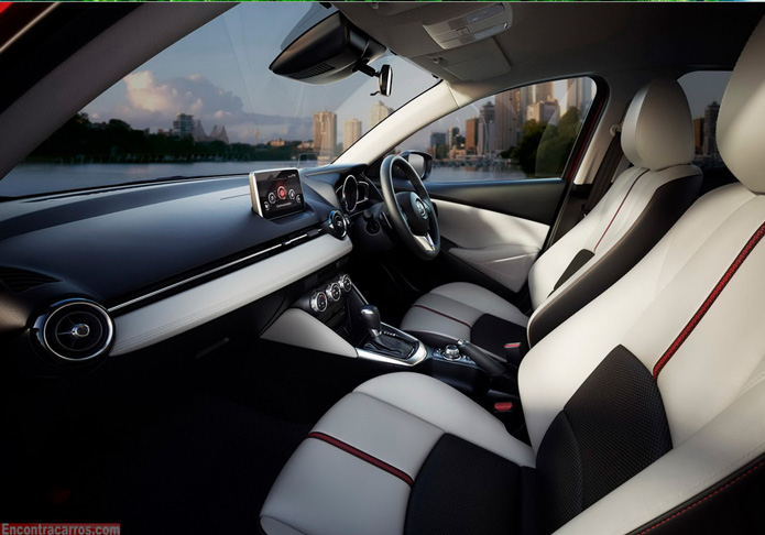 mazda 2 2015 interior