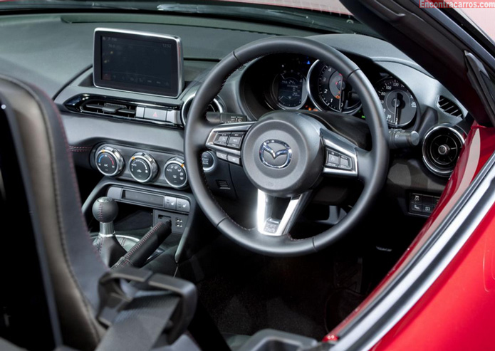 mazda mx-5 miata 2016 interior