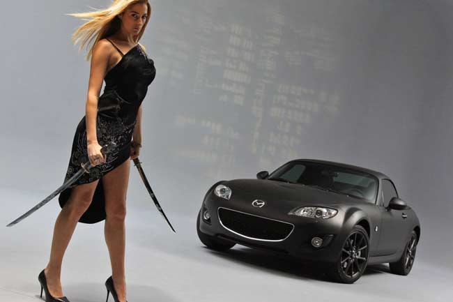 mazda mx5 black&matte 2010