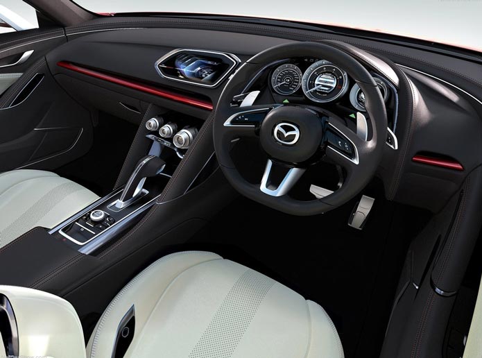 mazda takeri concept interior