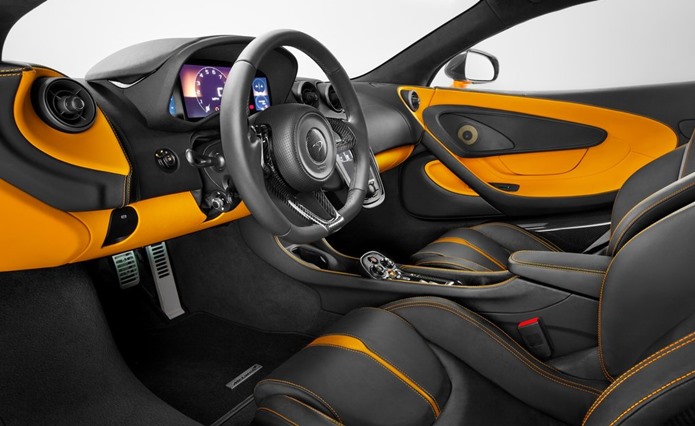 mclaren 570s interior