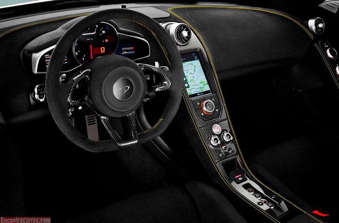 mclaren 650s interior