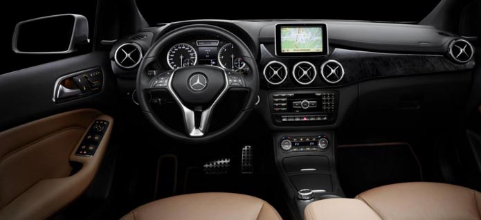 mercedes classe b 2012 interior painel - mercedes b class 2012 interior