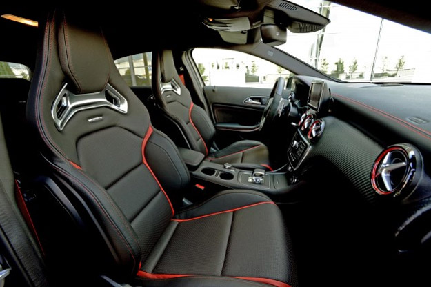 mercedes a45 amg interior