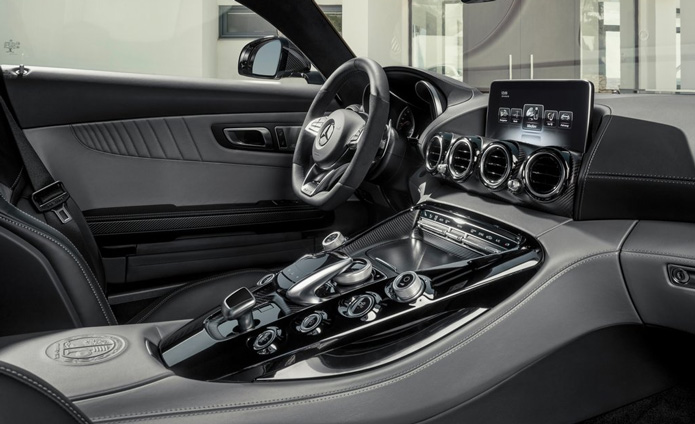 mercedes amg gt interior