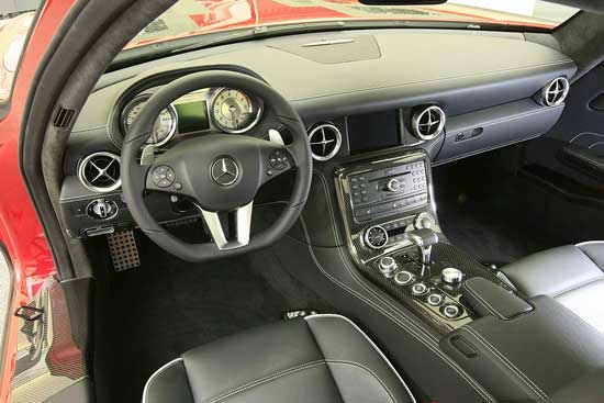 interior mercedes sls amg