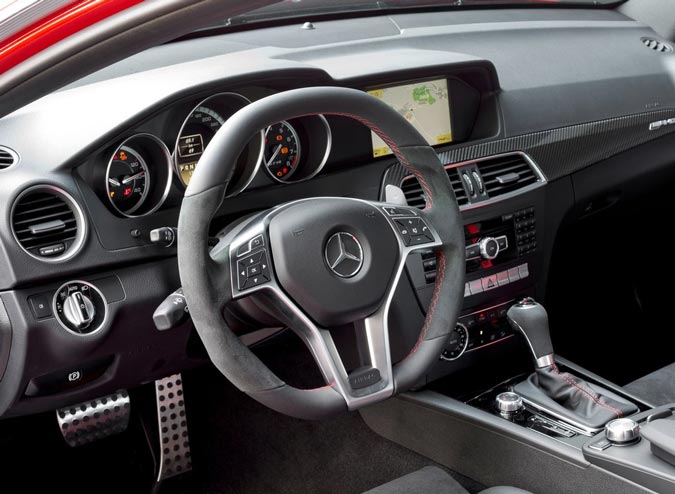 interior c63amg black series