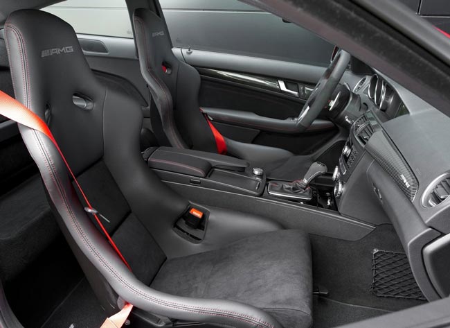 interior c63amg black series